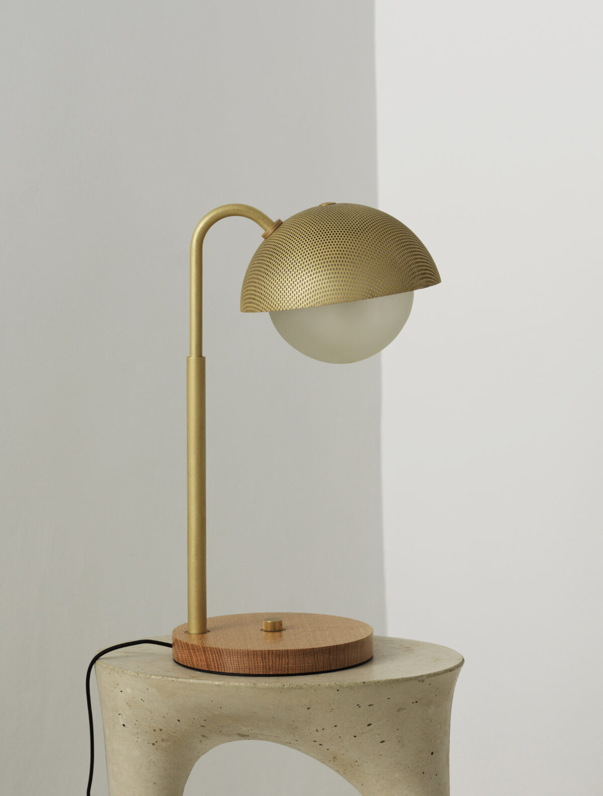Allied Maker Perforated Dome Table Lamp