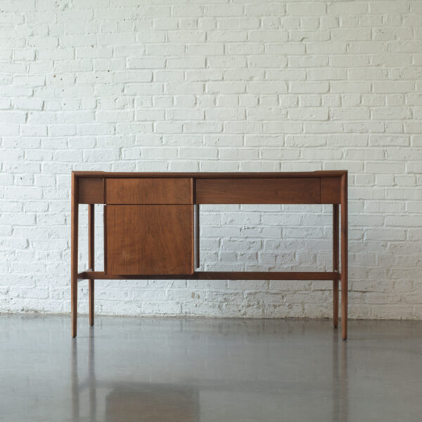 Mid-Century Modern Writing Desk in Walnut