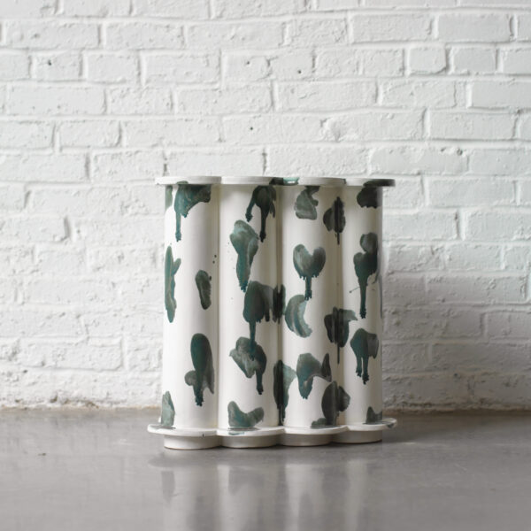 BZIPPY | Ruffle Side Table