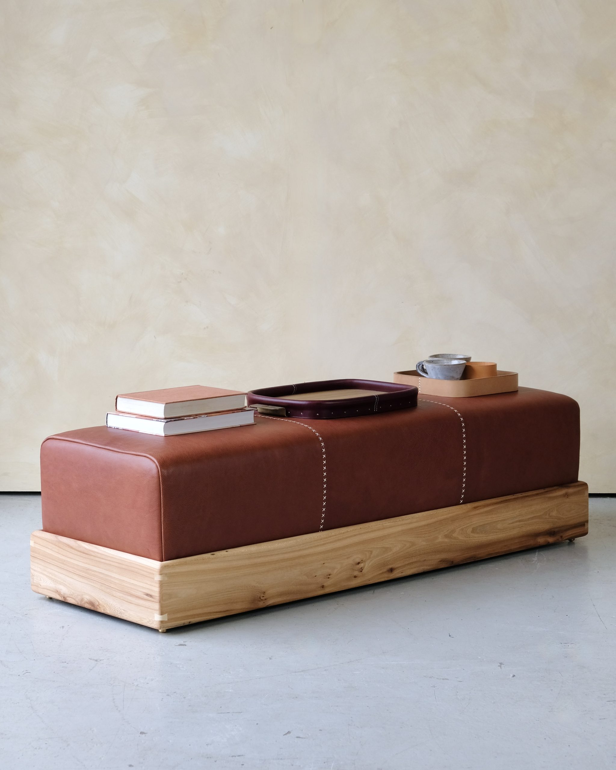Otzi | Pommel Ottoman Bench - Image 3