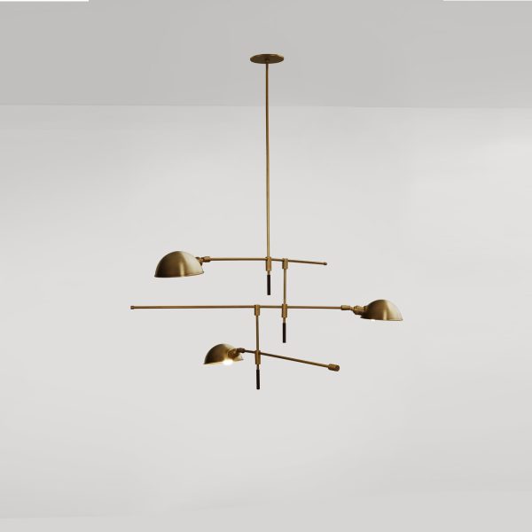 Coil + Drift | ATLAS Chandelier