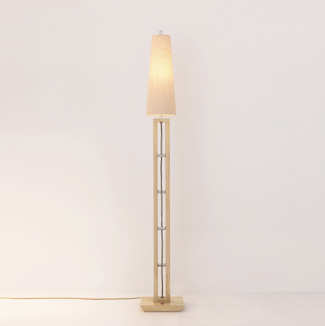 Coil + Drift | STRUT Floor Lamp